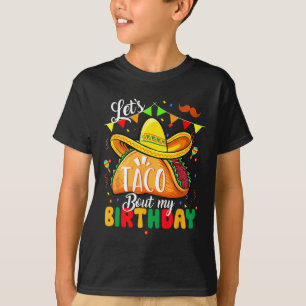 Tacoについて私の誕生日おもしろいCinco De Mayo Mexican Tシャツ