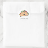 Tacoのカス怒タブル ラウンドシール (バッグ)
