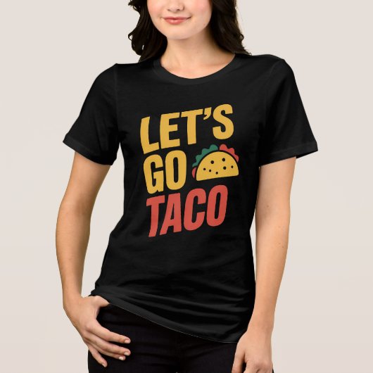 TACOの政治風刺に行こう トライブレンドＴシャツ (正面)