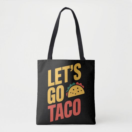 TACOの政治風刺に行こう トートバッグ (正面)