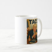 TACOトランプのコーヒーマグ。 コーヒーマグカップ (正面右)