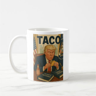 TACOトランプのコーヒーマグ。 コーヒーマグカップ