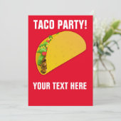 TACOパーティの招待状 招待状 (スタンド正面)