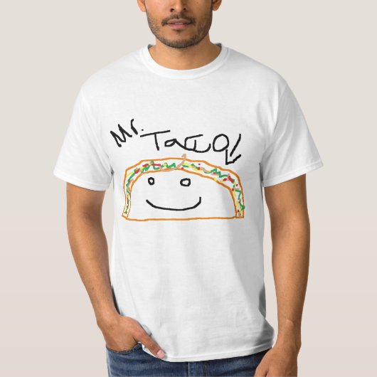 Taco氏 Tシャツ (正面)