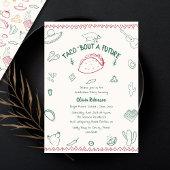 Taco About a future Fiesta Doodle卒業 招待状