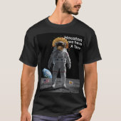 Taco Astronaut in Space Funny T-Shirt Tシャツ (正面)