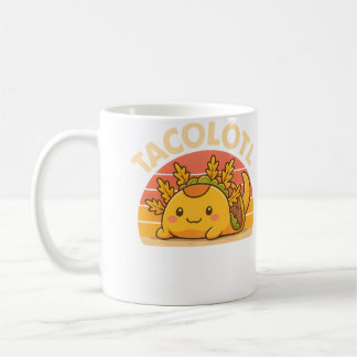 Taco Axolotl Funny Axolotl Taco Lover For Adults コーヒーマグカップ