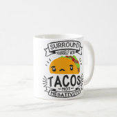 Taco Bar For Taco Lover コーヒーマグカップ (正面右)