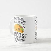 Taco Bar For Taco Lover コーヒーマグカップ (正面左)