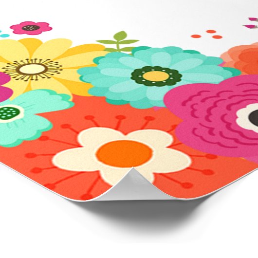 Taco Bar Poster- Fiesta Party Table Sign ポスター (角)