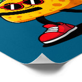 Taco baseball mexican cinco de mayo men kids  ポスター (角)