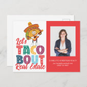 Taco Bout 実在 Estate写真マーケティングはがき ポストカード (正面/裏面)