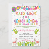 Taco 'Bout a Baby Gender Reveal Invitation 招待状 (正面)