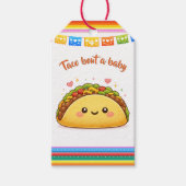 Taco bout a Baby Shower ギフトタグ (正面)