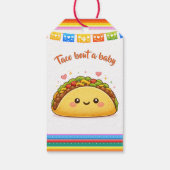 Taco bout a Baby Shower ギフトタグ (裏面)
