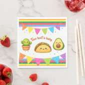 Taco bout a Baby Shower スタンダードランチョンナプキン (インサイチュ)