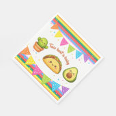 Taco bout a Baby Shower スタンダードランチョンナプキン (角)