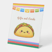 Taco bout a Baby Shower 台座サイン (正面)