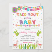 Taco 'Bout a Baby Shower Invitation Fiesta Invite 招待状 (正面)