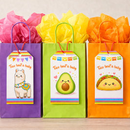 Taco bout a Baby Shower Llama ギフトタグ