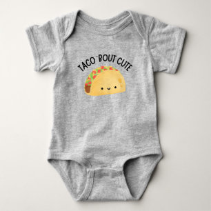 TACO 'BOUT CUTE ベビーボディスーツ