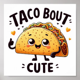 Taco Bout Cute Digital Download ポスター