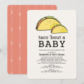 Taco Bout Fiesta Baby Shower by Mail 招待状 (正面/裏面)