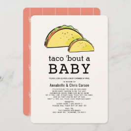 Taco Bout Fiesta Baby Shower by Mail 招待状