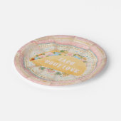 Taco Bout Love Coquette Mexican Taco Fiesta ペーパープレート (アングル)