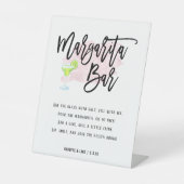 Taco Bout Love Margarita Bar Pedestal Sign 台座サイン (正面)
