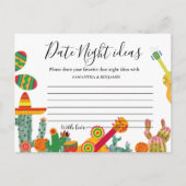 Taco Bout Love Mexicanデートアイディア アドバイスカード (正面)