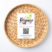Taco Bout Love Wedding RSVP Card with QR Code