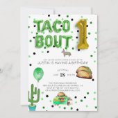 Taco Bout One | ファーストバースデー インビテーション (正面)