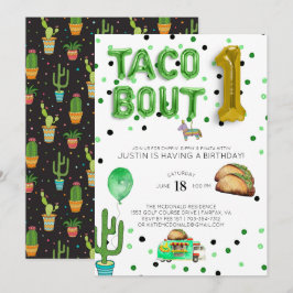 Taco Bout One | ファーストバースデー インビテーション