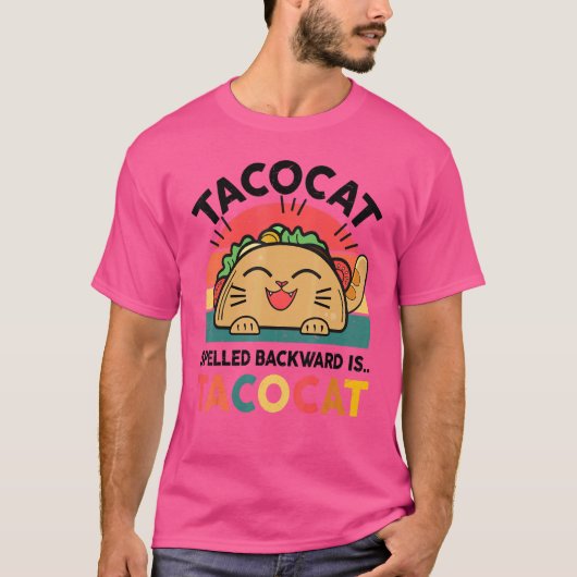 Taco Ca Kids Men Spended Backward Tacocat Tシャツ (正面)