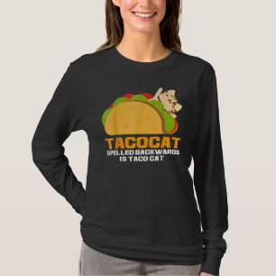 Taco Ca TacocatのスペルはTaco Cat Tシャツ