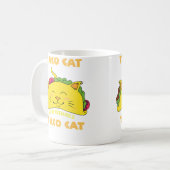 Taco Catを逆から読んでもTaco Cat コーヒーマグカップ (正面左)