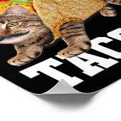 Taco Cat Spelling BackwardsはTacocatミーム間抜けC ポスター (角)