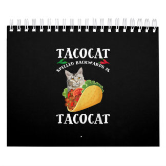 Taco & Cat - Tacocatバックワードはタコカット カレンダー