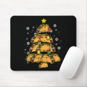 Taco Christmas Tree Xmas Mexican Food  マウスパッド (マウス)