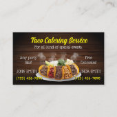 Taco Dervice名刺 名刺 (正面)