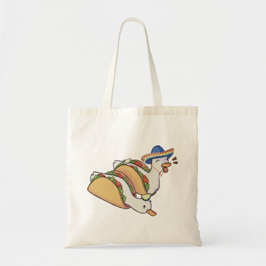 Taco duckies tote bag トートバッグ (正面)