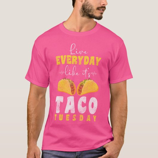 Taco Food Foodie boy Tシャツ (正面)
