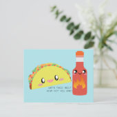 TACO 'HOTポストカードについて ポストカード (スタンド正面)