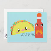 TACO 'HOTポストカードについて ポストカード (正面/裏面)