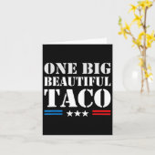 Taco Nickname Meme - One Big Beautiful Bill Funny  カード (黄色い花)
