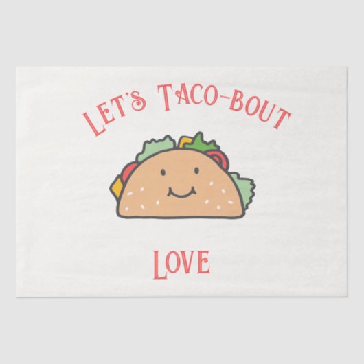 Taco-of Love Customizable 薄葉紙 (正面)