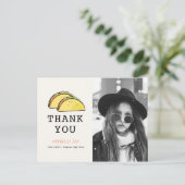Taco Photo Thank You Announcementはがき 案内ポストカード (スタンド正面)