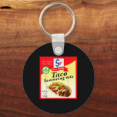 Taco Seasoning Mix Funny Mexico Cinco De Mayo Grou キーホルダー (正面)