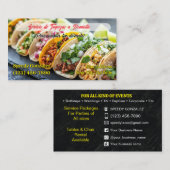 TACO SERVICE BUSINESS CARDS 名刺 (正面/裏面)